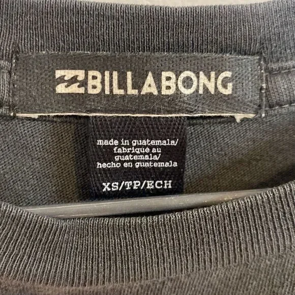 Billabong Tee Shirt Short Sleeve Graphic Tee XS - Picture 3 of 5